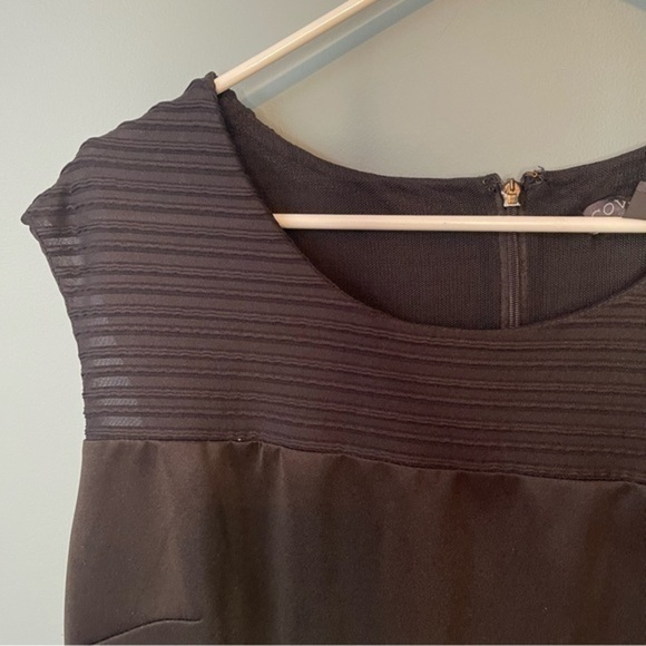 Covington Women’s Black Sleeveless Midi Length A Line Dress. Size 14 - Picture 4 of 11